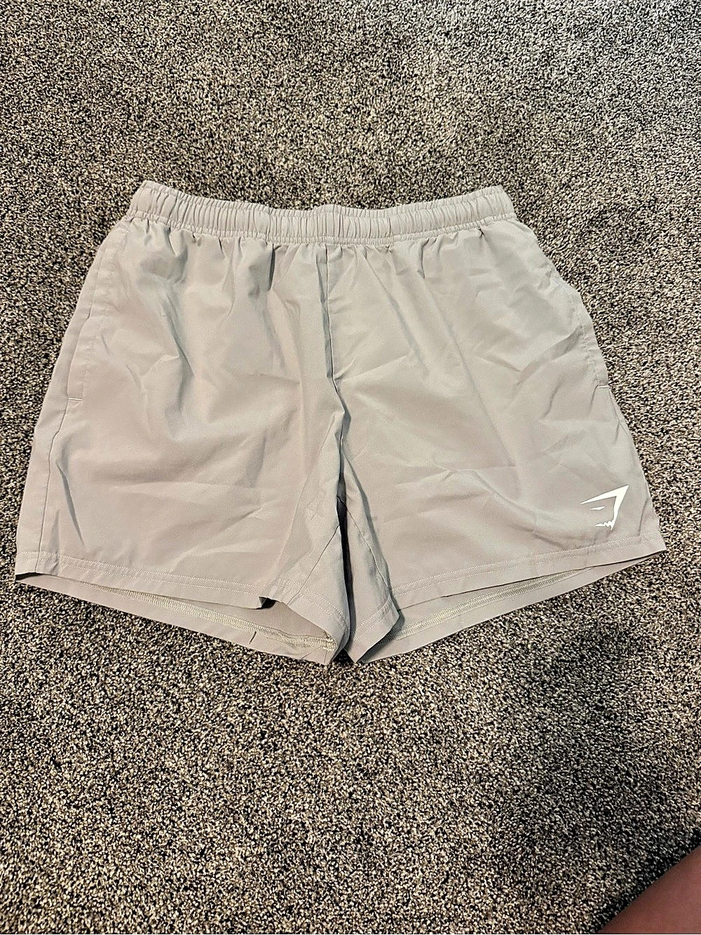 GYMSHARK Arrival 5" Shorts Athletic Shorts Gray Medium